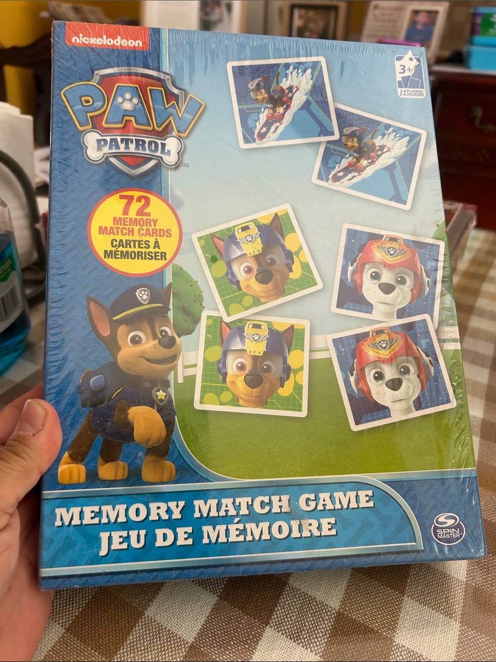 NWT Nickelodeon Paw Patrol Memory Match Game